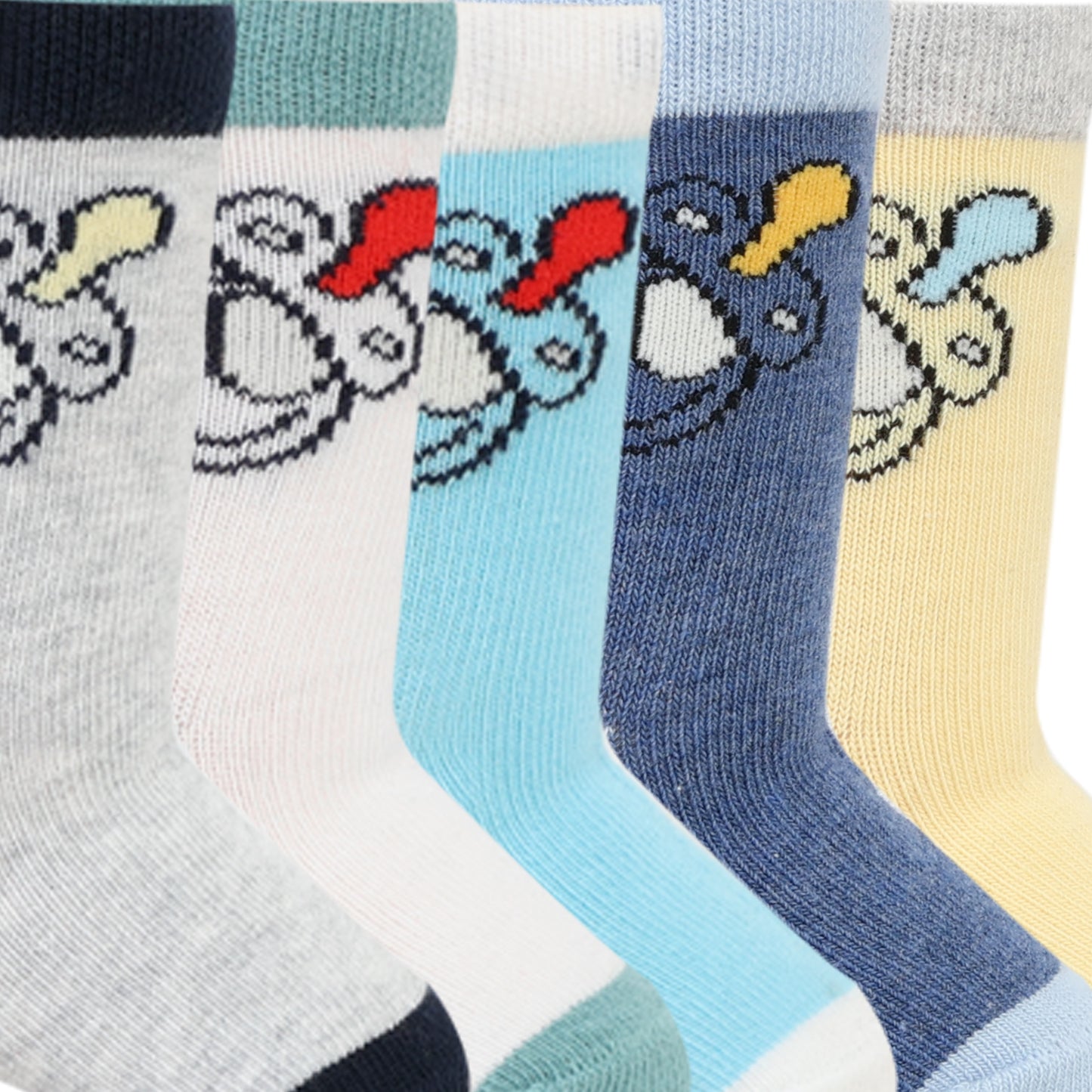 Poochie Baby Kids Socks for Infants Pack of 5