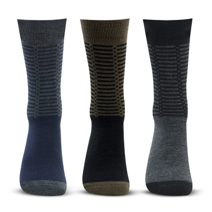 Men Woolen Socks Pack of 3 – Warm & Comfortable Winter Socks