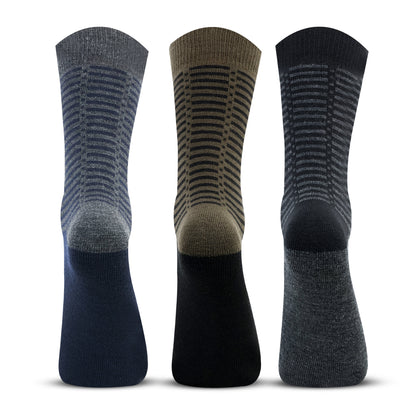 Men Woolen Socks Pack of 3 – Warm & Comfortable Winter Socks