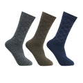 Men’s Terry Woolen Crew Socks – Pack of 3