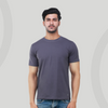 Wild Dove Men's Round Neck Solid T-Shirt