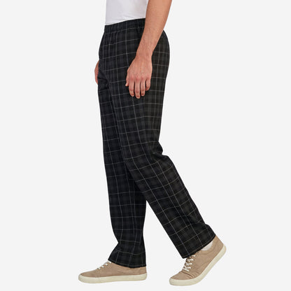 Men’s Cotton Printed Pyjama (Black)