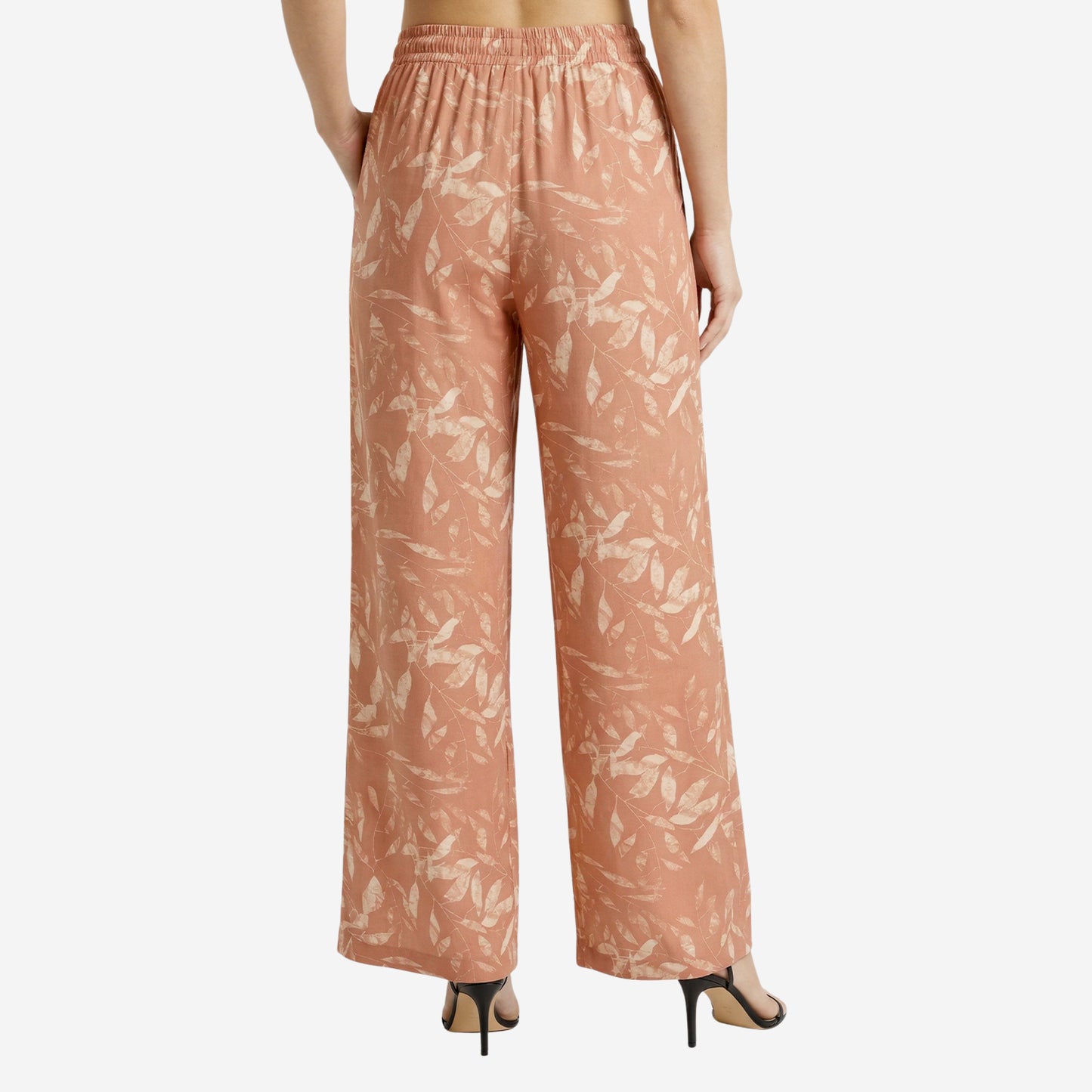 Mud Floral Printed Palazzo for Women | Comfortable Fit (Pack of 1)