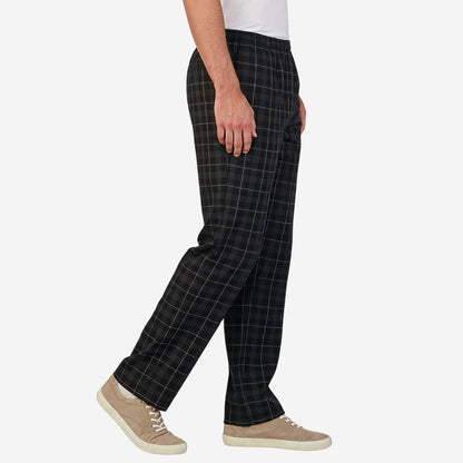 Men’s Cotton Printed Pyjama (Black)