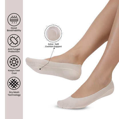 Women’s Low-Cut Ankle Socks (Pack of 3)