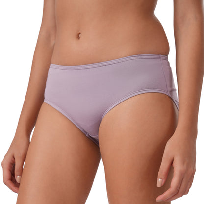 Women's Cotton & Lycra Briefs Hipster Panties (Pack of 3)
