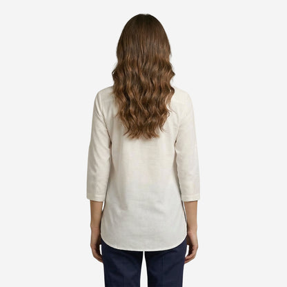 Ivory  Short Kurti – Stylish Kurti for Women & Girls