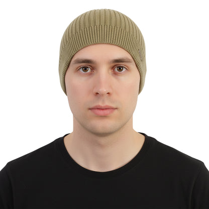 Men's Woolen Winter Cap (Moss Green)