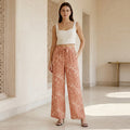 Mud Floral Printed Palazzo for Women | Comfortable Fit (Pack of 1)