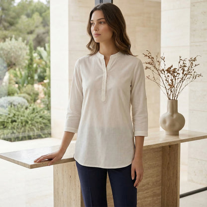 Ivory  Short Kurti – Stylish Kurti for Women & Girls