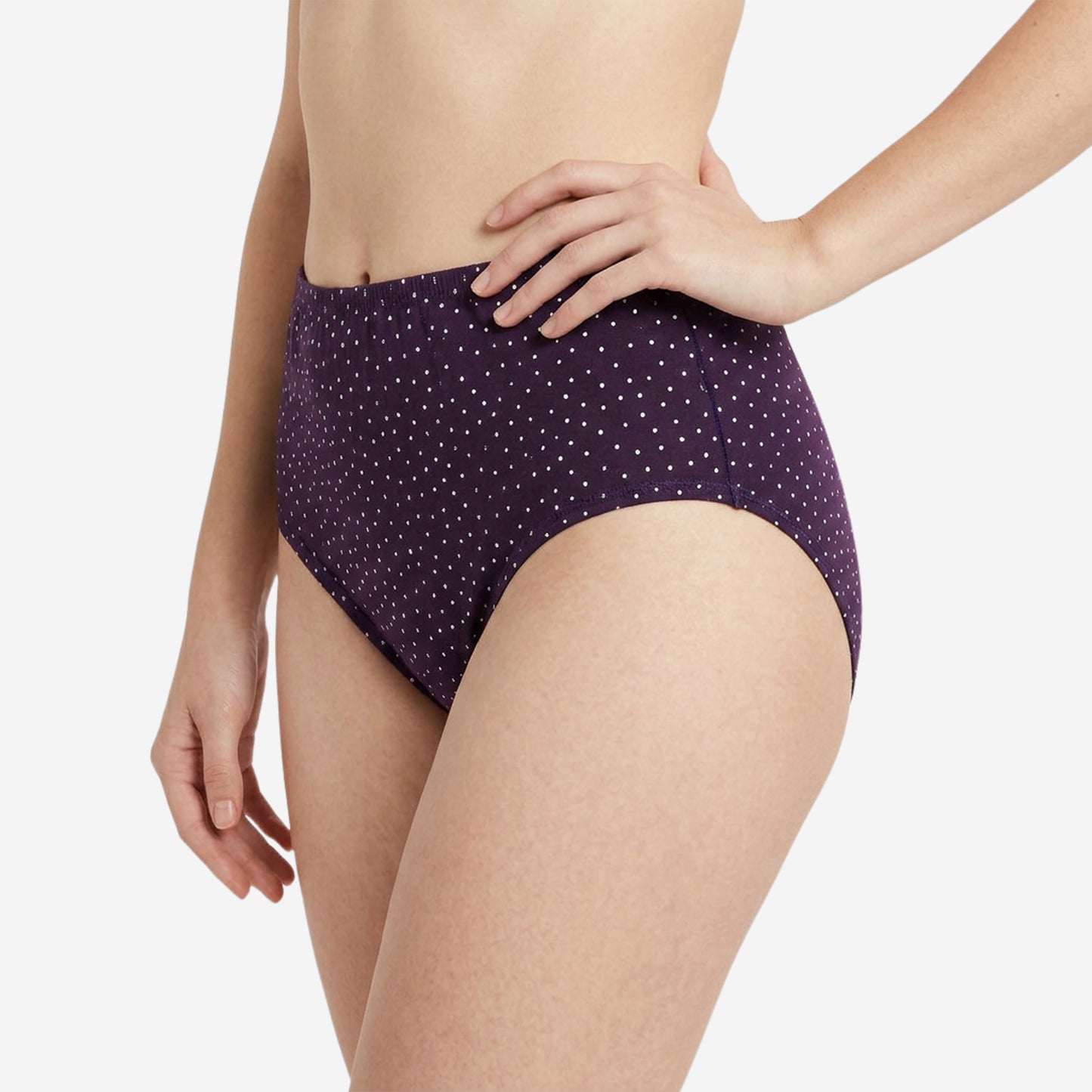 Women's Cotton Mid-Waist Full Coverage Printed Hipster Panties - (Pack of 3)