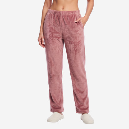 Bonjour Women’s 100%  polyester Winter Warm Lower | Comfortable Track Pants | Elastic Waist.