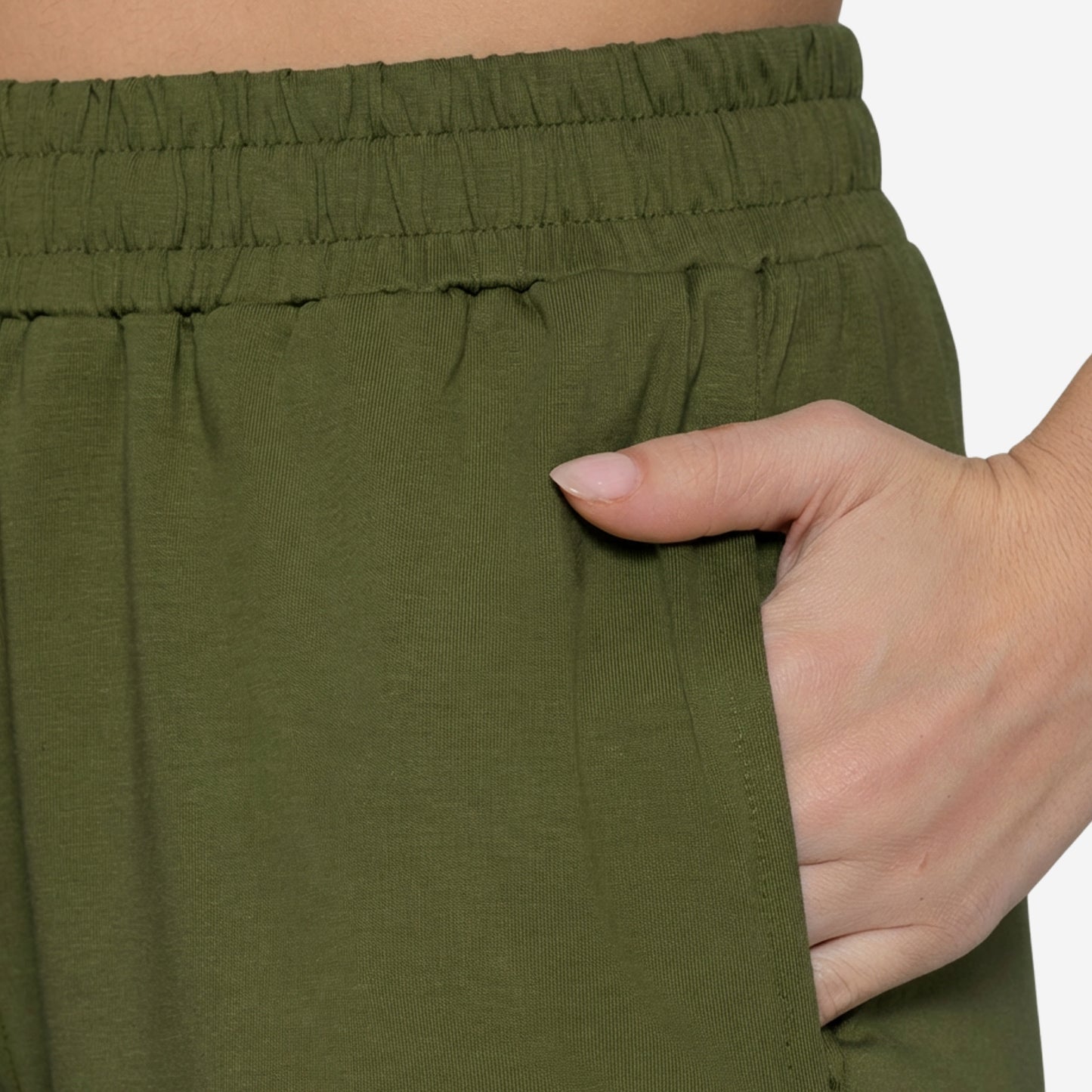 Women Flared Pants (Grass hopper)