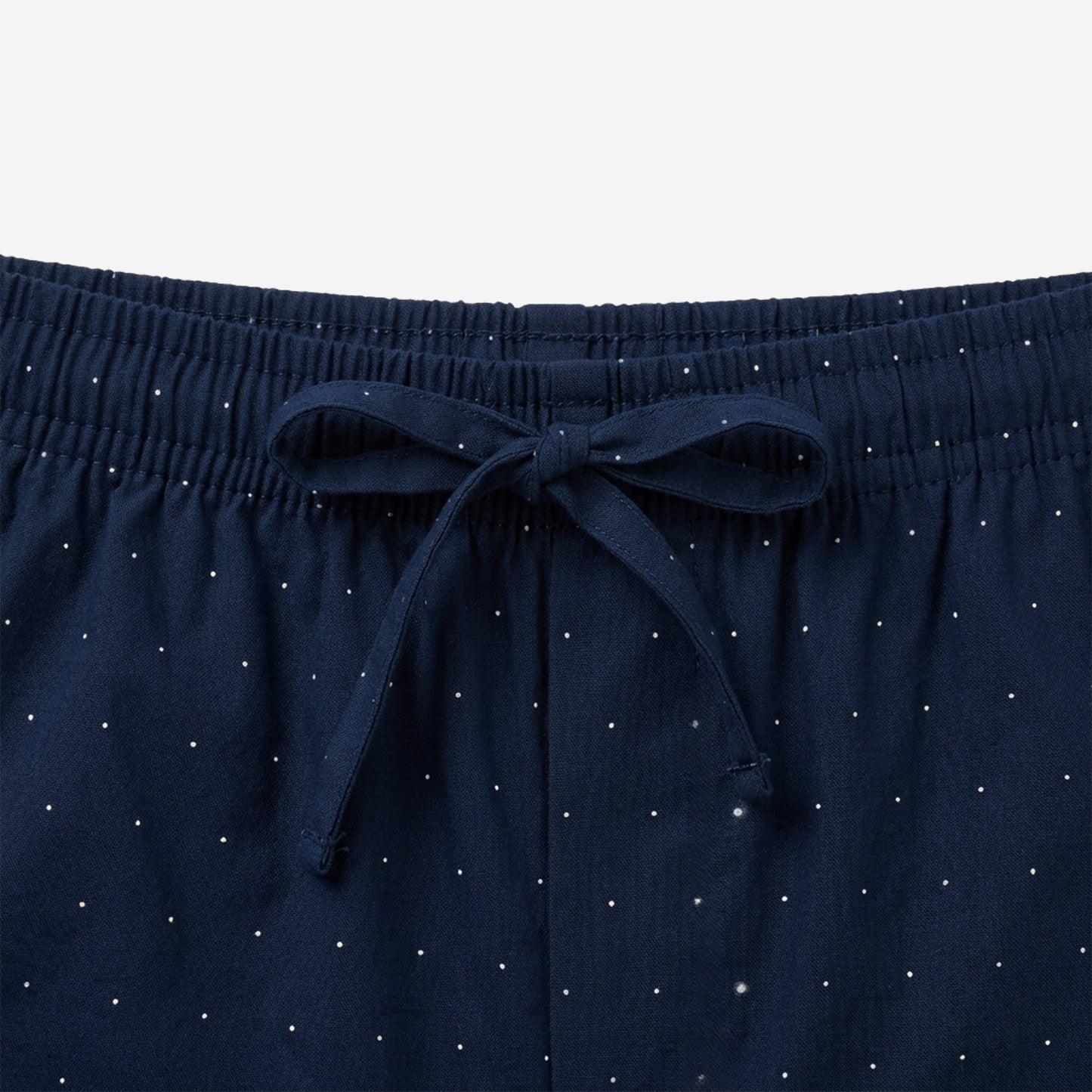 Women Regular Fit Navy Cotton Boxer Shorts