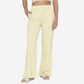 Women Flared Pants (Butter Milk)