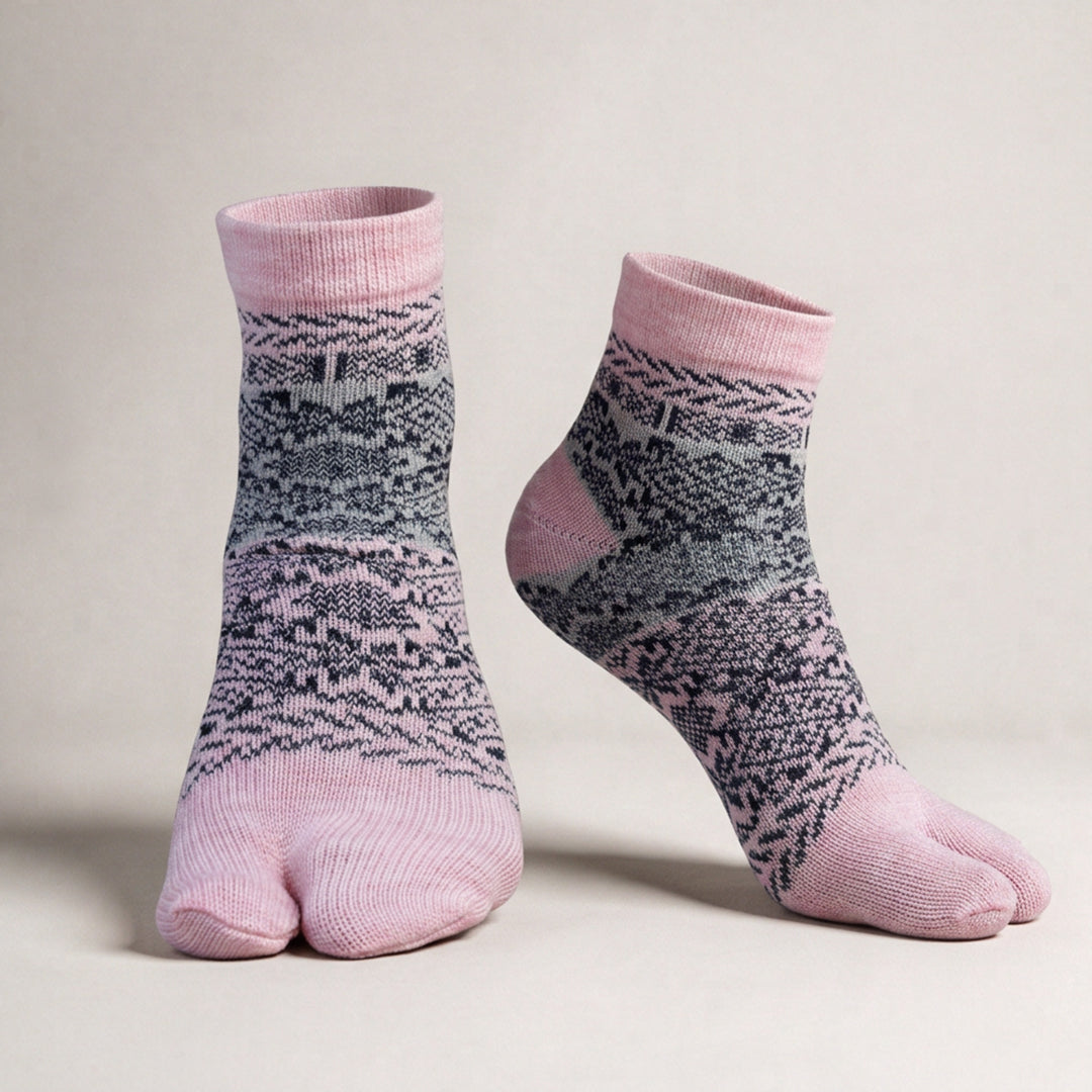 Woolen Ankle thumb Socks for Women- Pack of 4