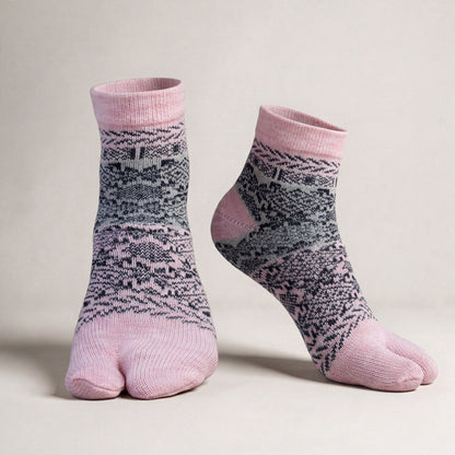 Woolen Ankle thumb Socks for Women- Pack of 4