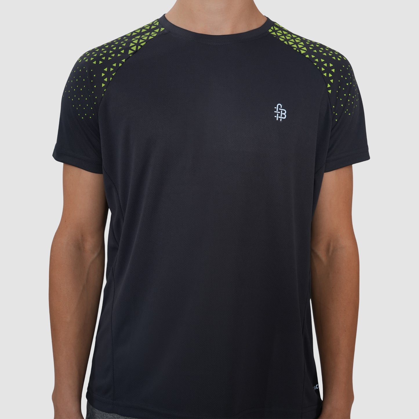 men's sports t shirts Half sleeves - Dk.Grey