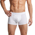 Men’s White Micro Modal Seamless Trunks with Boncel Technology