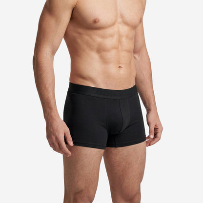 Men's Black Micro Modal Seamless Trunks with Boncel Technology