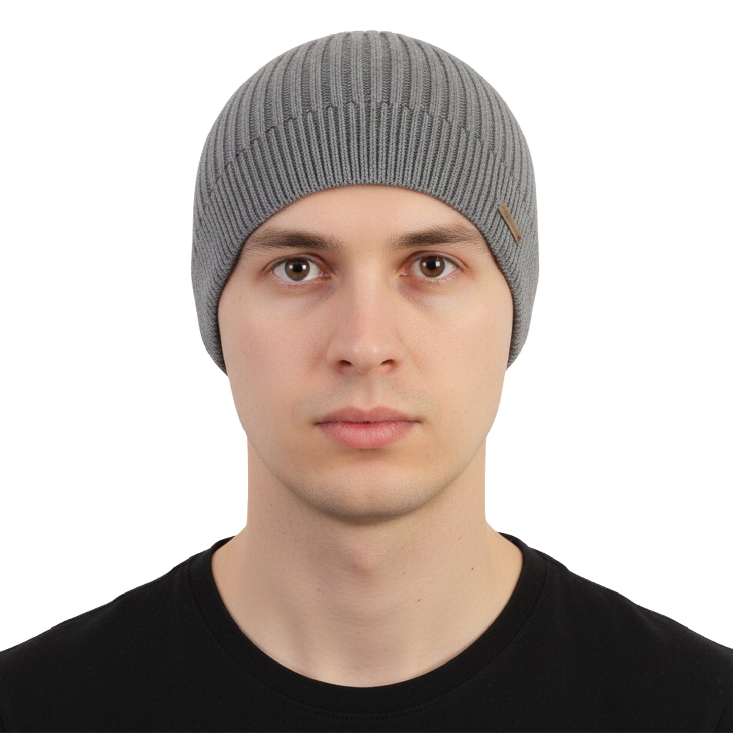 Men's Woolen Winter Cap (Grey Mel)