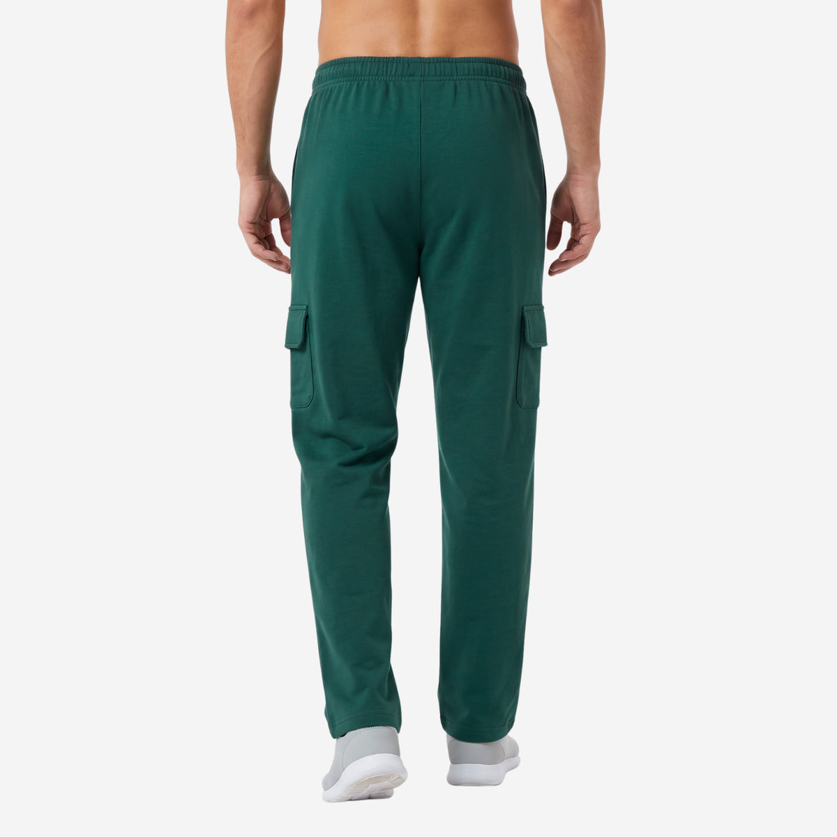 Bonjour Men’s Cotton Blend Stretchable Cargo Pants | Lightweight, Soft & Breathable | 4 Pocket Casual Trousers