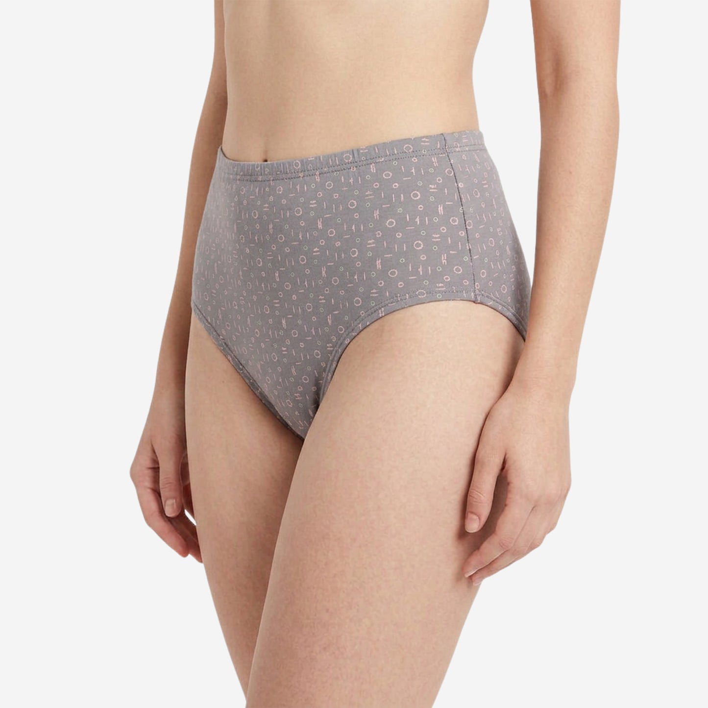 Women's Cotton Mid-Waist Full Coverage Printed Hipster Panties - (Pack of 3)