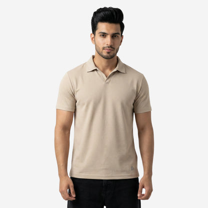 Men's Solid B.Mouse Polo Half-Sleeve T-Shirt