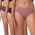 Women's Cotton & Lycra Briefs Hipster Panties (Pack of 3)