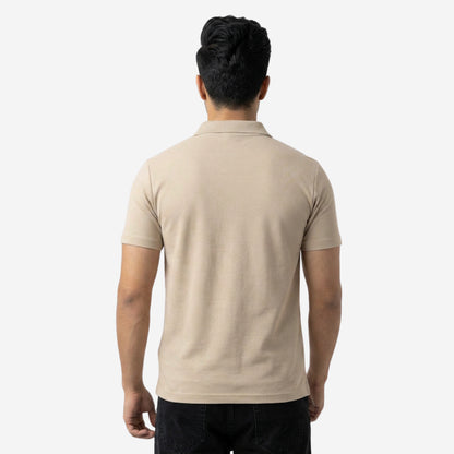 Men's Solid B.Mouse Polo Half-Sleeve T-Shirt