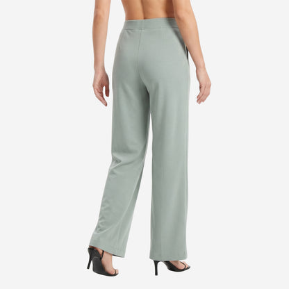 Women Solid Lt.Grey Straight Pants