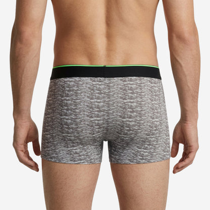 Men's Multicolor Supersoft Printed Modal Cotton Trunks - Single Pack | Light Green