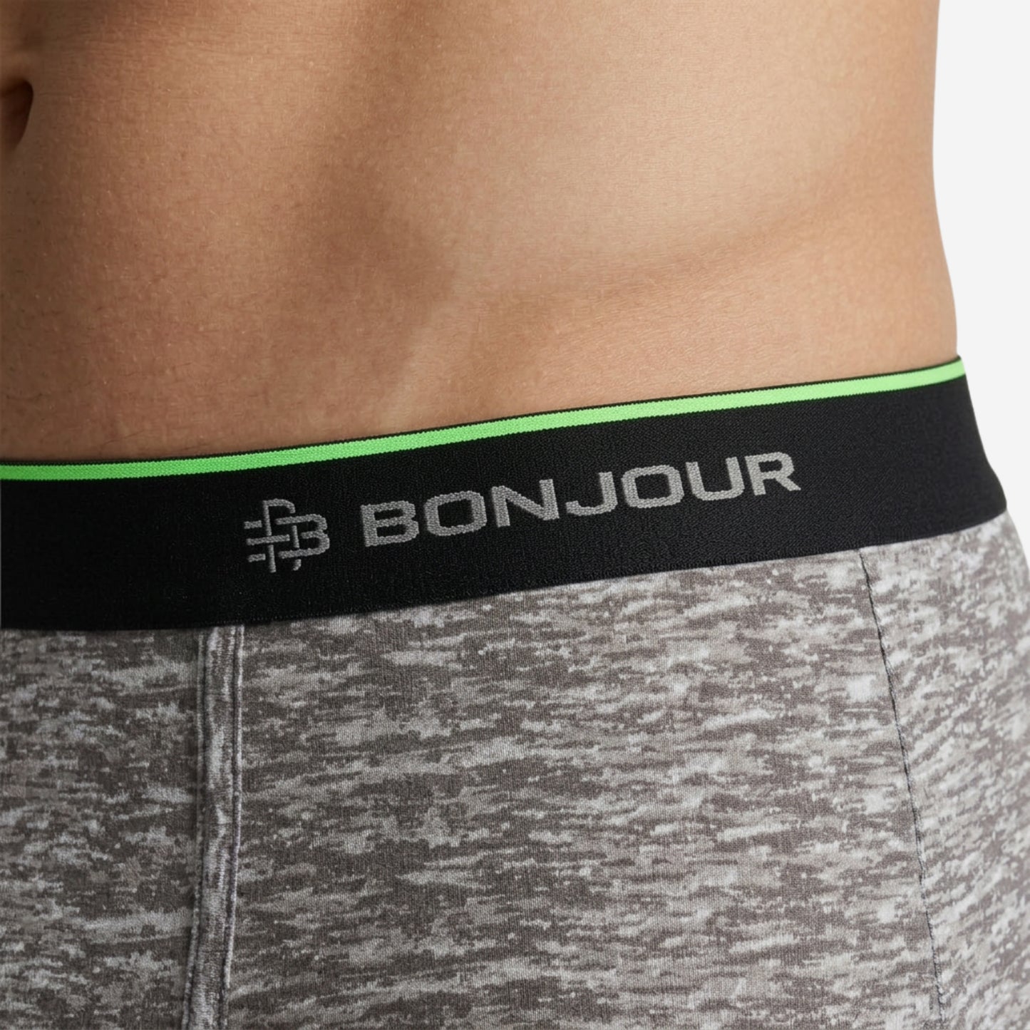 Men's Multicolor Supersoft Printed Modal Cotton Trunks - Single Pack | Light Green