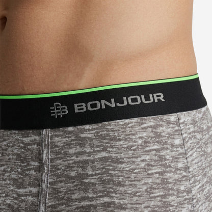 Men's Multicolor Supersoft Printed Modal Cotton Trunks - Single Pack | Light Green