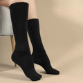 Women's Woolen Thumb Socks - Black (Pack of 1)