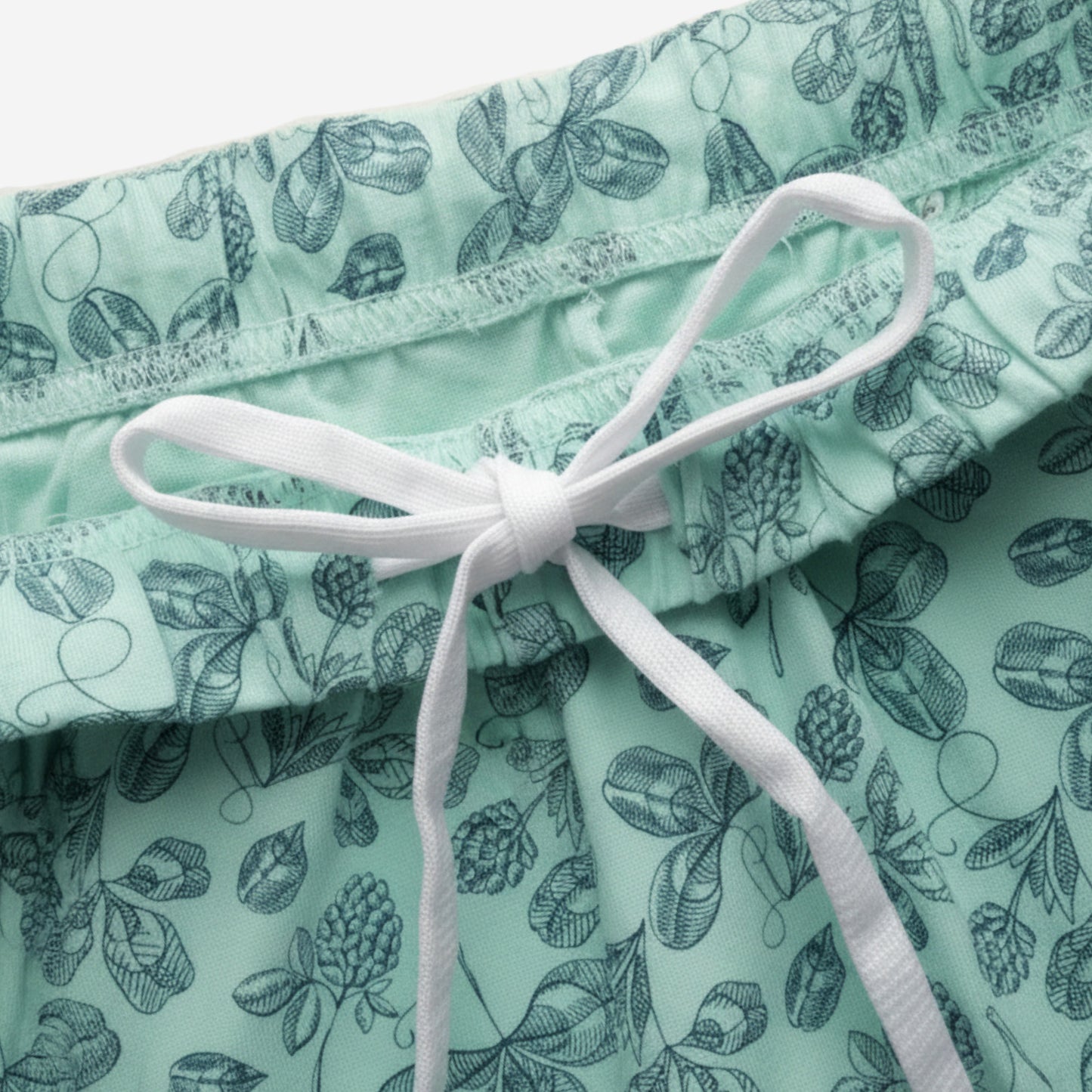 Women Printed Relaxed-Fit Lower - Aruba Blue