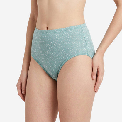 Women's Cotton Mid-Waist Full Coverage Printed Hipster Panties - (Pack of 3)
