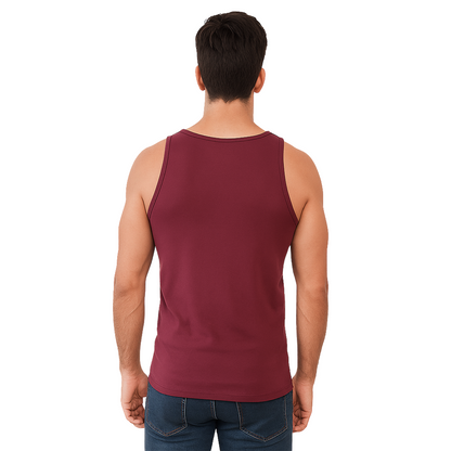 Bamboo Midnight Plum Vest for Men - Pack of 1