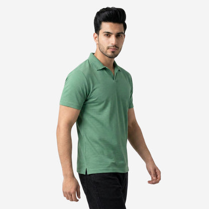 Men's Solid Pigion Polo Half-Sleeve T-Shirt