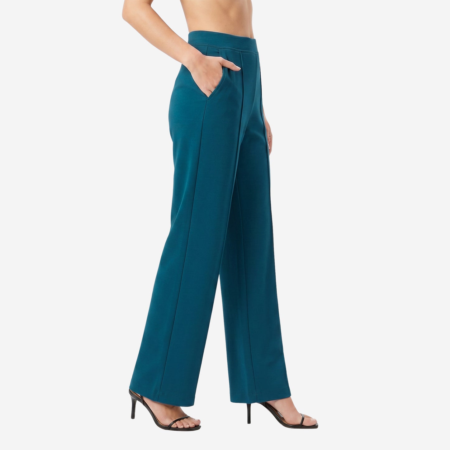 Women Solid Air Force Straight Pants