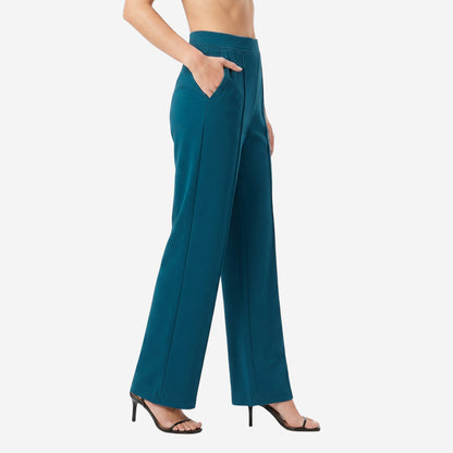 Women Solid Air Force Straight Pants