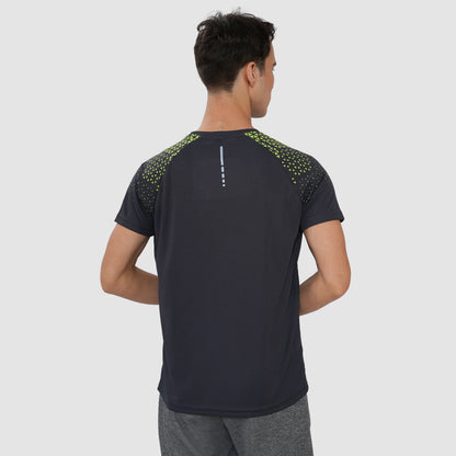 men's sports t shirts Half sleeves - Dk.Grey