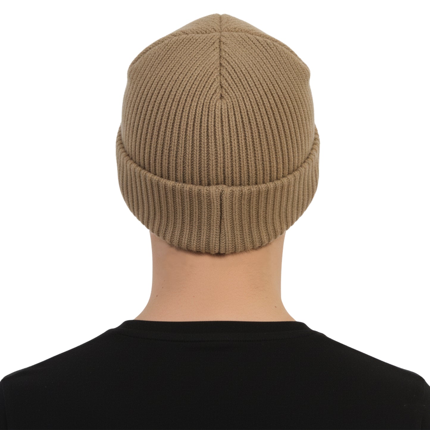 Men's Woolen Winter Cap (Lt.Khaki)