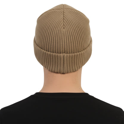 Men's Woolen Winter Cap (Lt.Khaki)
