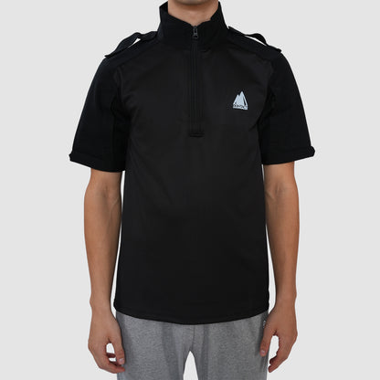 Men’s Polo Half Sleeve Tactical T-Shirt – Black