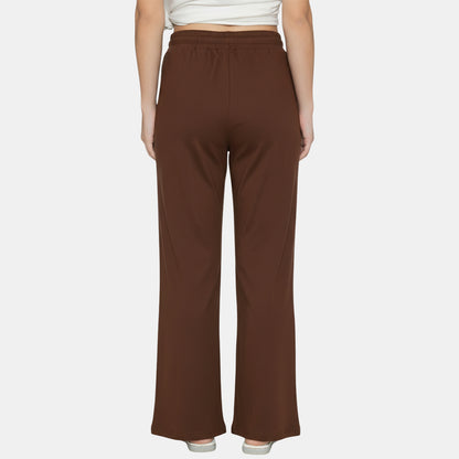 Women Flared Pants (Chocolate)