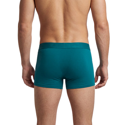 Men’s Prussian Blue Micro Modal Seamless Trunks with Boncel Technology