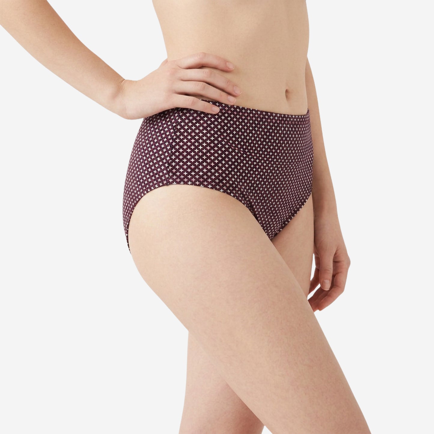 Women's Cotton Mid-Waist Full Coverage Printed Hipster Panties - (Pack of 3)