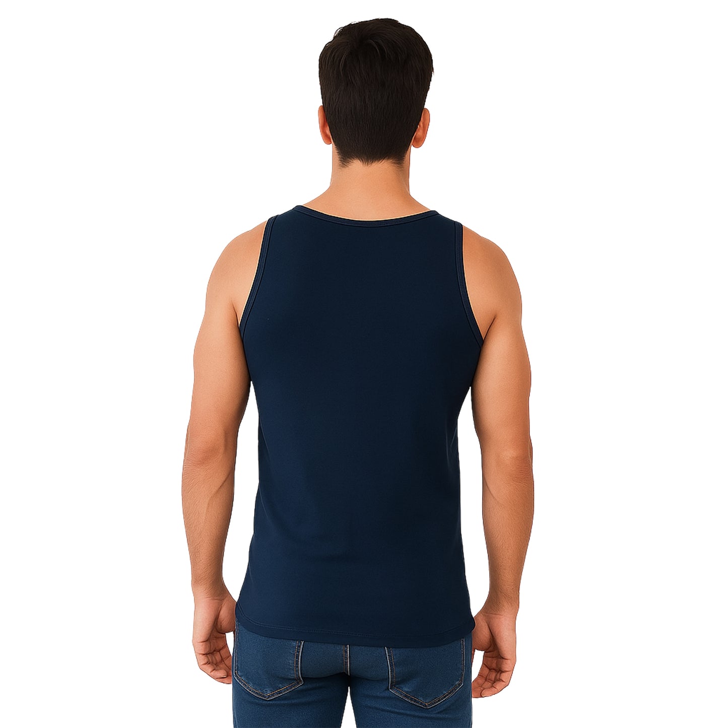 Bamboo Navy Vest for Men - Pack of 1