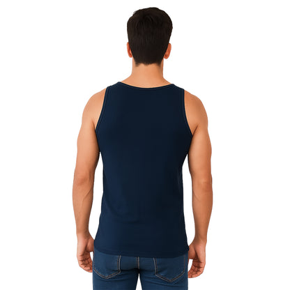 Bamboo Navy Vest for Men - Pack of 1
